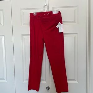 Red Old Navy pants